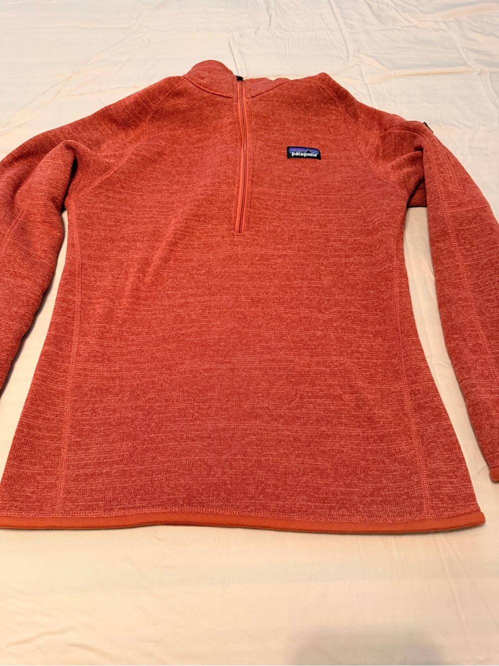 Patagonia Better Sweater Women’s Half-Zip Fleece Pullover - Orange